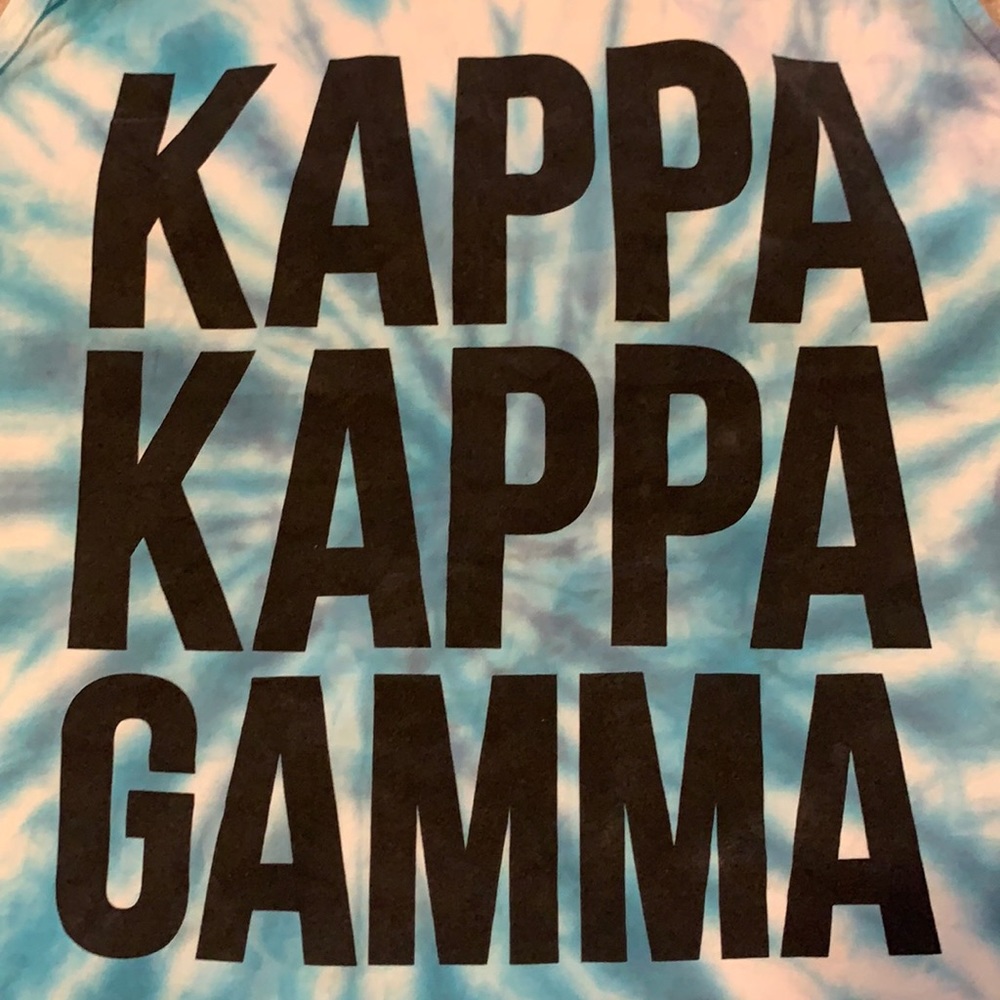 Kappa Kappa Gamma Tie Dye Tank KKG